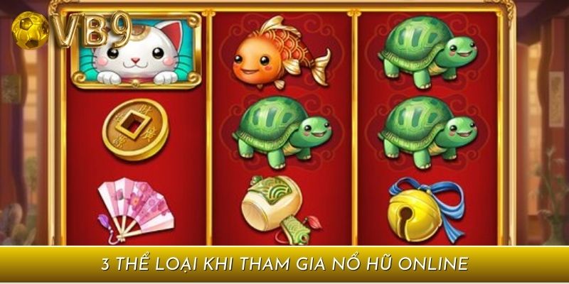 Có 3 dạng slot phổ biến trên sân chơi